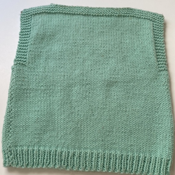 Hand Knitted Women's Vest - Picture 3 of 11